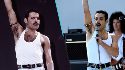 Checa la comparación de Queen en el Live Aid y la imitación de Malek para la película