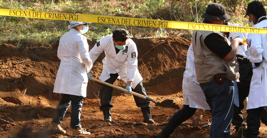 En 11 años, fueron encontradas mil 978 fosas clandestinas en México