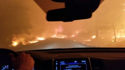 Incendio forestal en Califronia