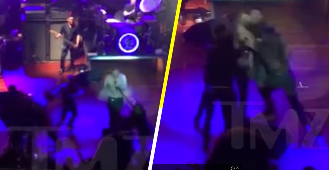 Golpean en la cara a Morrissey durante un concierto en San Diego