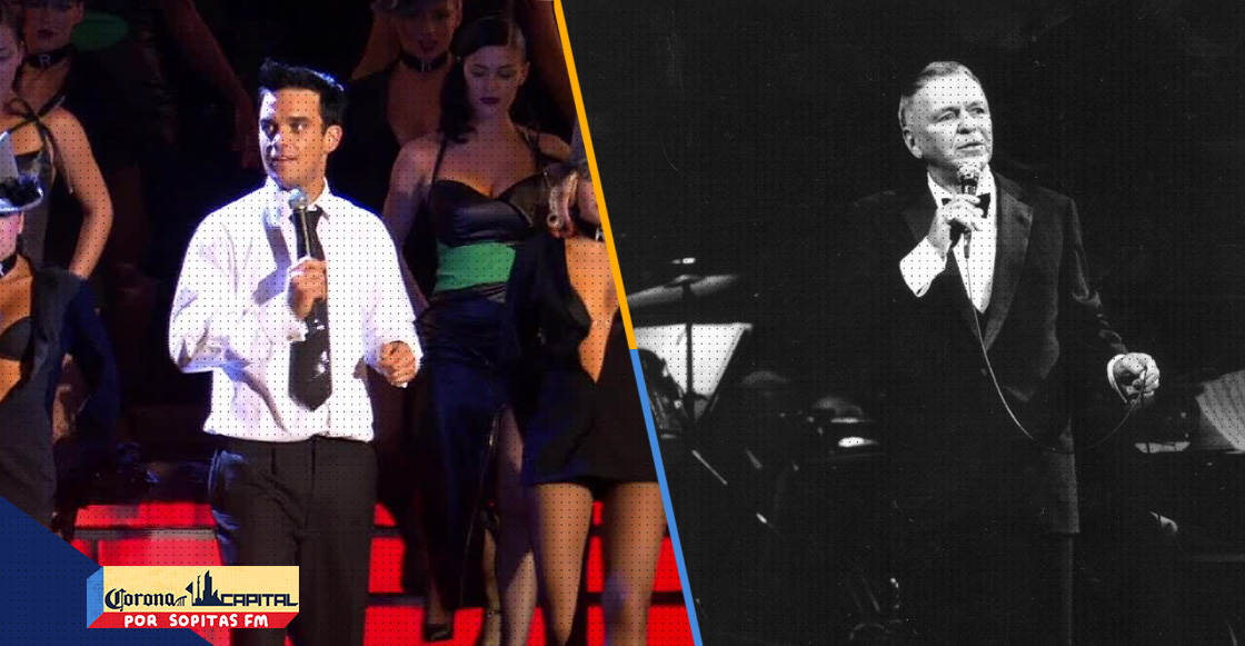 Recordemos cuando Robbie Williams fue considerado como el nuevo Frank Sinatra
