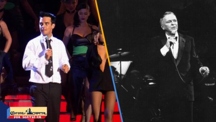 Recordemos cuando Robbie Williams fue considerado como el nuevo Frank Sinatra