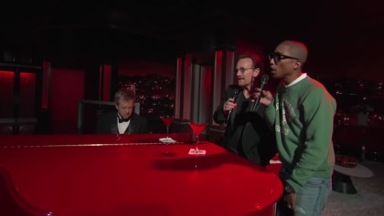 ¿Por qué son así? Bono y Pharrell convierten “Staying Alive” de los Bee Gees en una balada