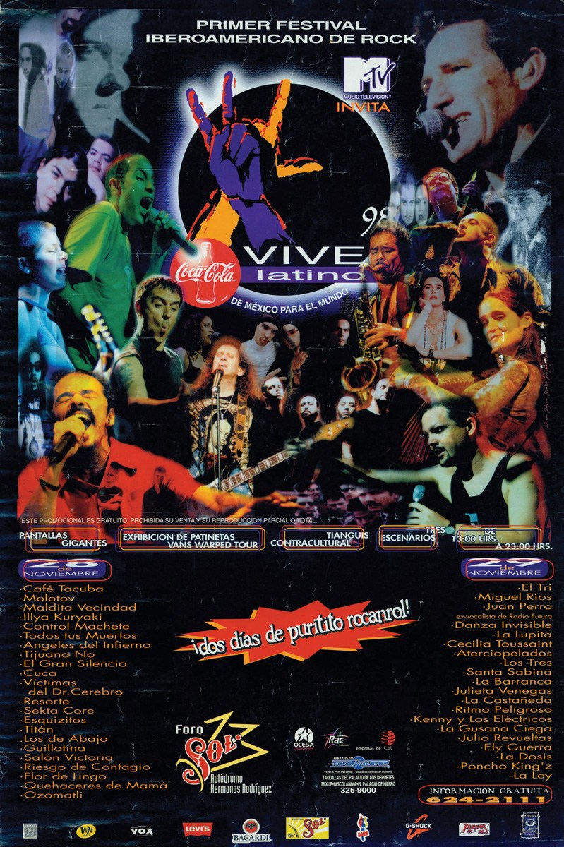 ¿Por qué el cartel del 20° aniversario del Vive Latino está dividiendo opiniones?