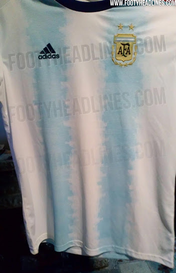 ¡Hermoso! Se filtró el uniforme que Argentina usaría en la Copa América 2019