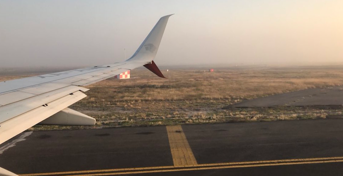 Por banco de niebla, el AICM Benito Juárez suspende aterrizajes y despegues