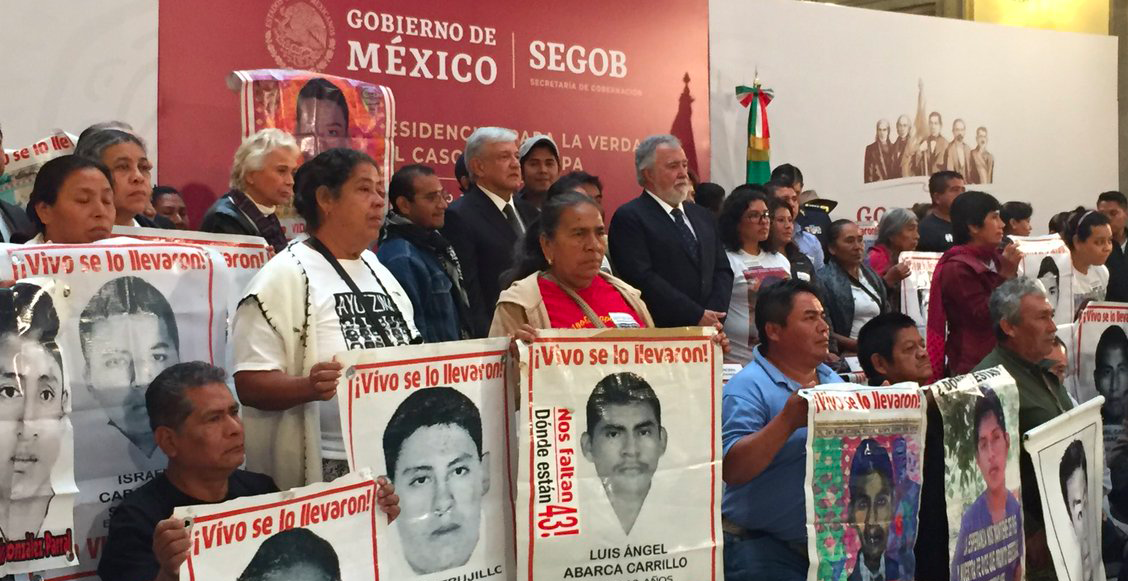 'No  habrá impunidad': AMLO en el Decreto para para la Verdad por caso Ayotzinapa