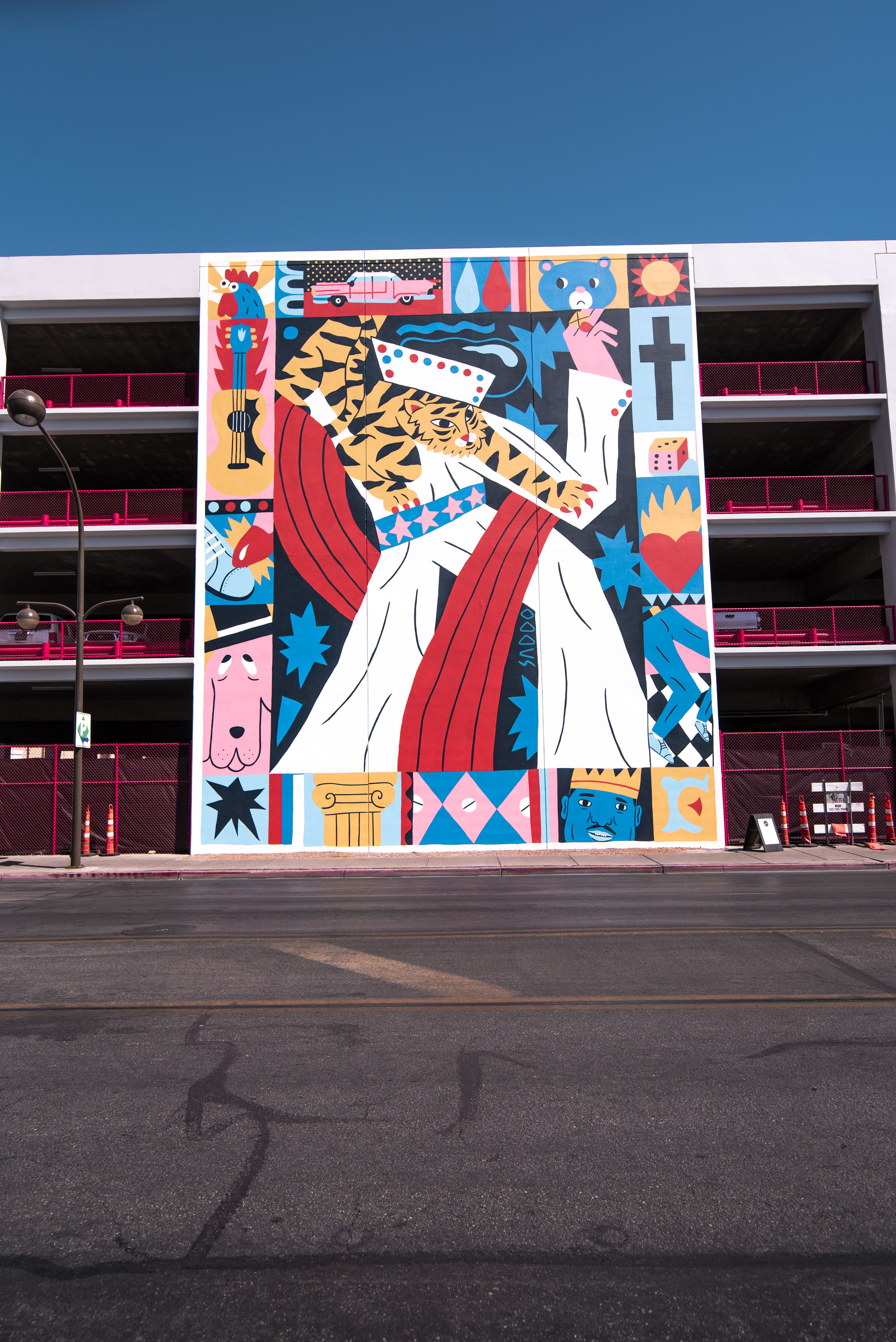 Los murales que NECESITAS visitar cuando estés en Las Vegas