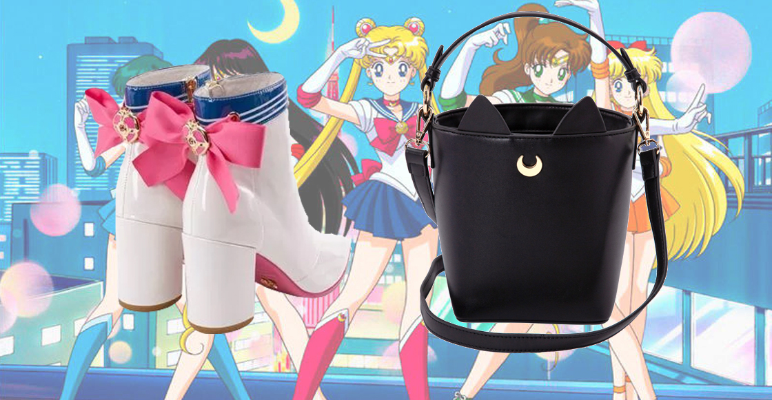 Por el poder del prisma lunar! Checa las nuevas botas de Sailor Moon