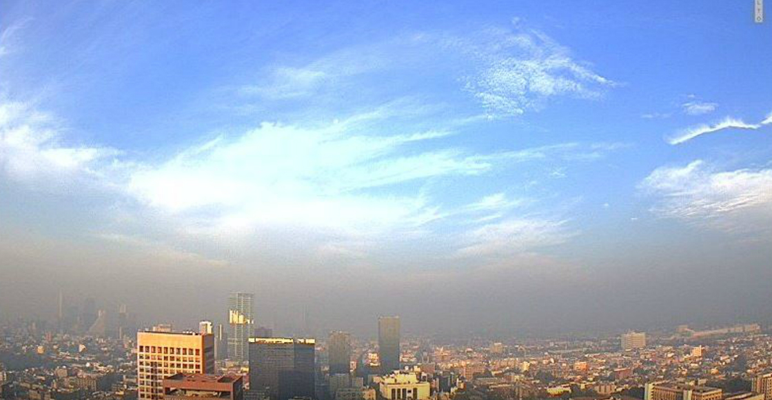 ¡Aguas! Se reporta mala calidad del aire en la Ciudad de México