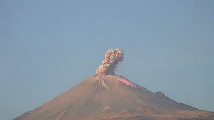 Popocatépetl - estallido