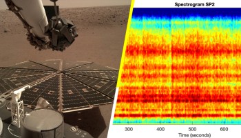 ¡Wow! La sonda espacial Insight de la NASA logró captar el sonido del viento marciano