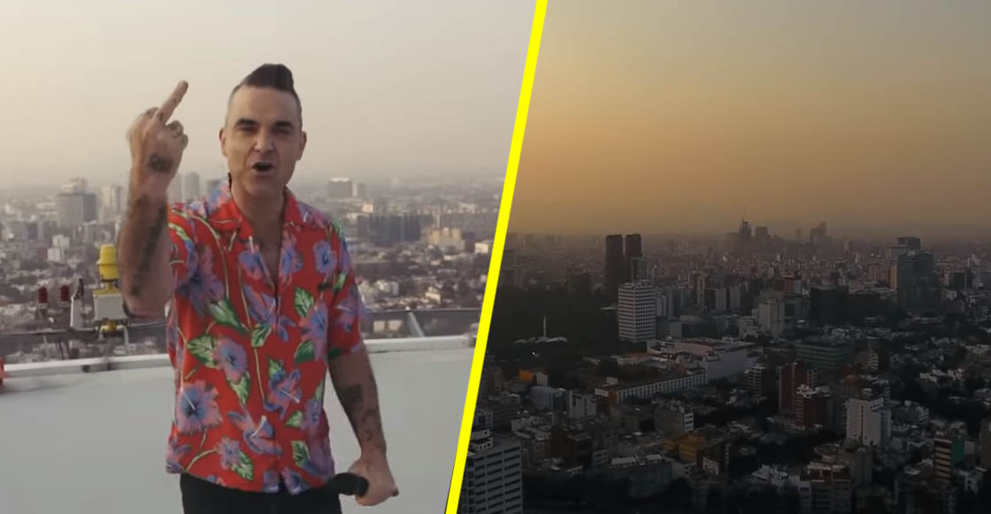 Robbie Williams estrena video musical grabado en la CDMX