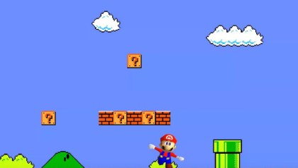 Super Mario en versión de Nintendo 64
