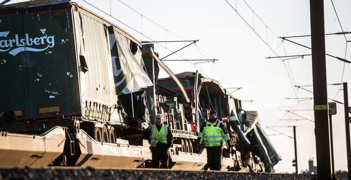 Al menos seis personas perdieron la vida en accidente de tren en Dinamarca