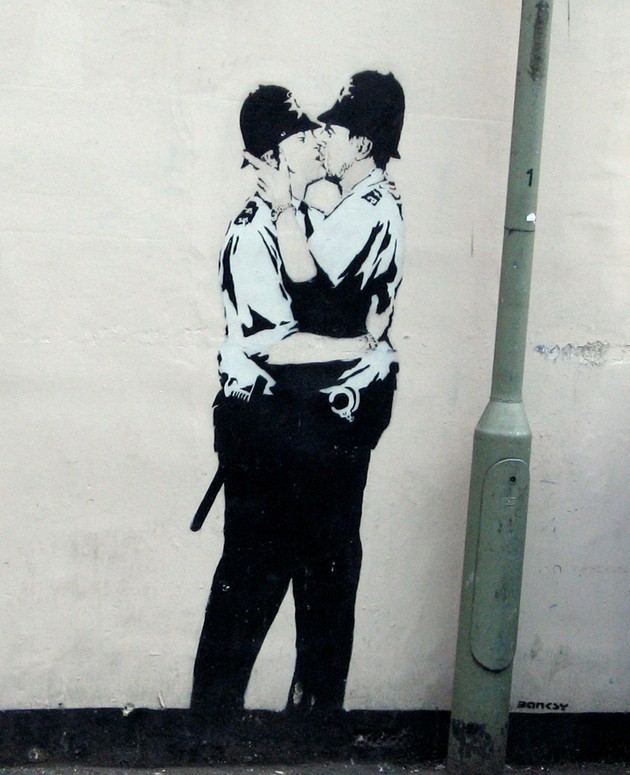 Un hombre pagó más de 100 mil dólares por una obra callejera de Banksy