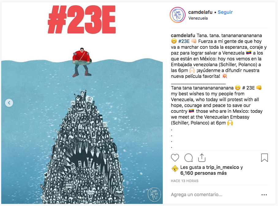 10 increíbles ilustraciones que reflejan lo que hoy vive Venezuela