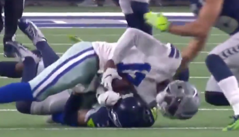 La escalofriante fractura de Allen Hurns en el Seahawks vs Cowboys