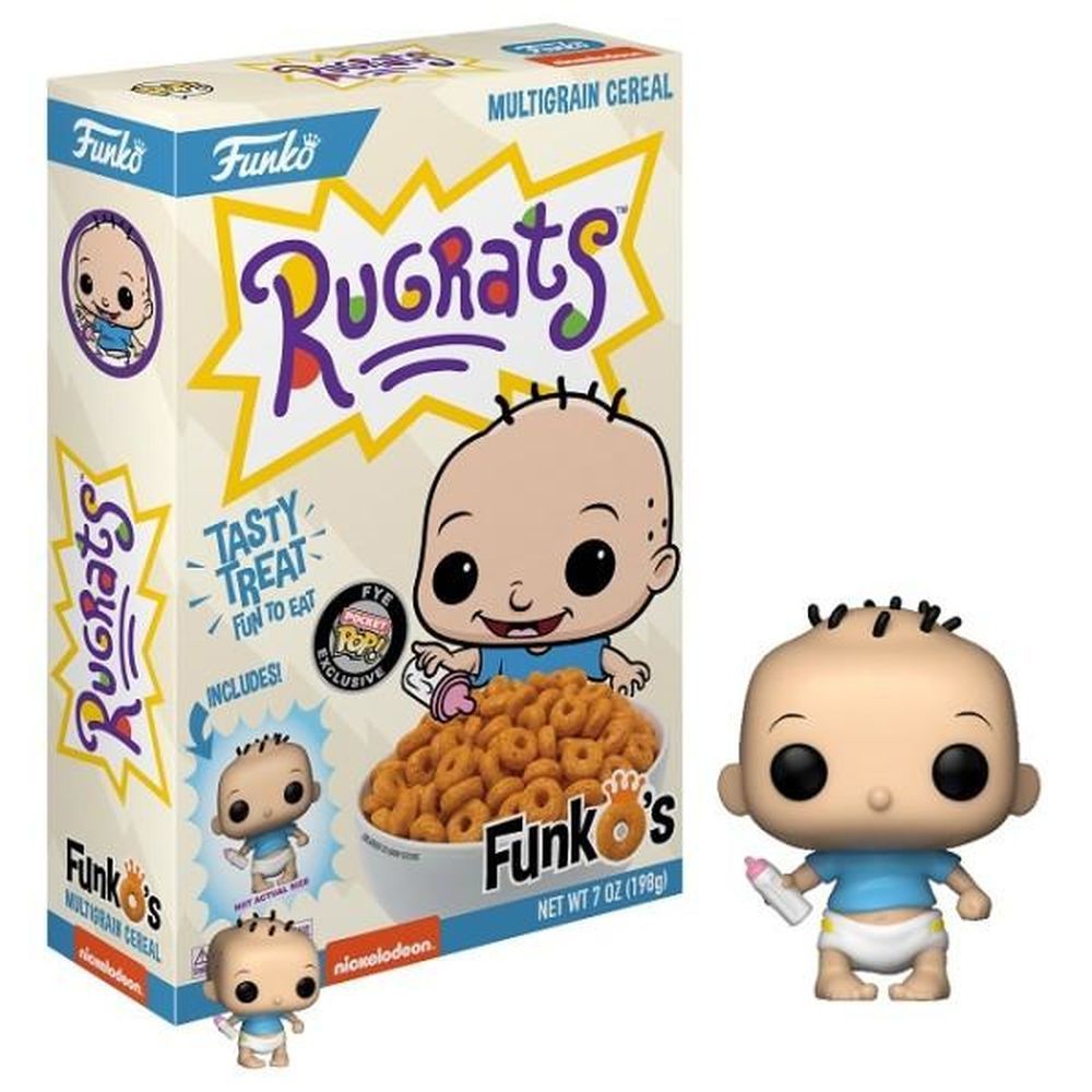 ¡Agárrate, nostalgia! Llegó el cereal de Rugrats Aventuras en Pañales y trae un Funko