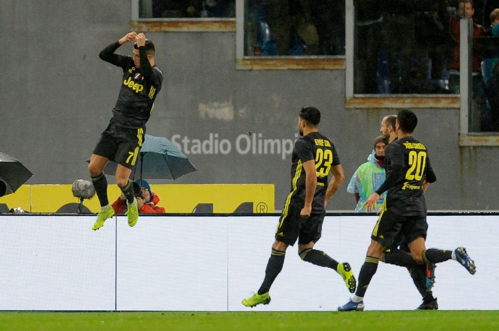 ¡Otro más! Atalanta recibió gol de Cristiano Ronaldo en la Copa Italia