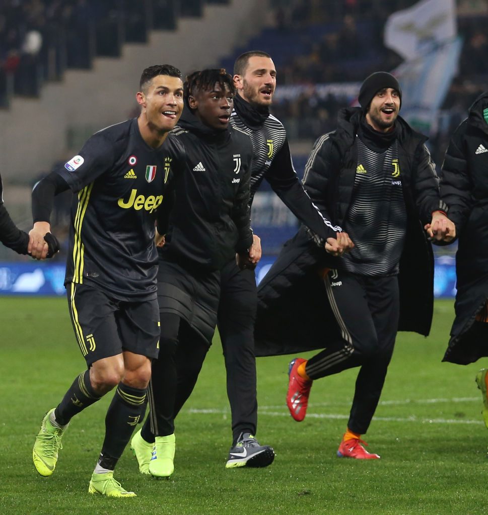 ¡Otro más! Atalanta recibió gol de Cristiano Ronaldo en la Copa Italia