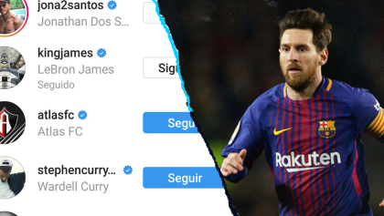 ¡No es broma! Lionel Messi es seguidor del Atlas... en Instagram