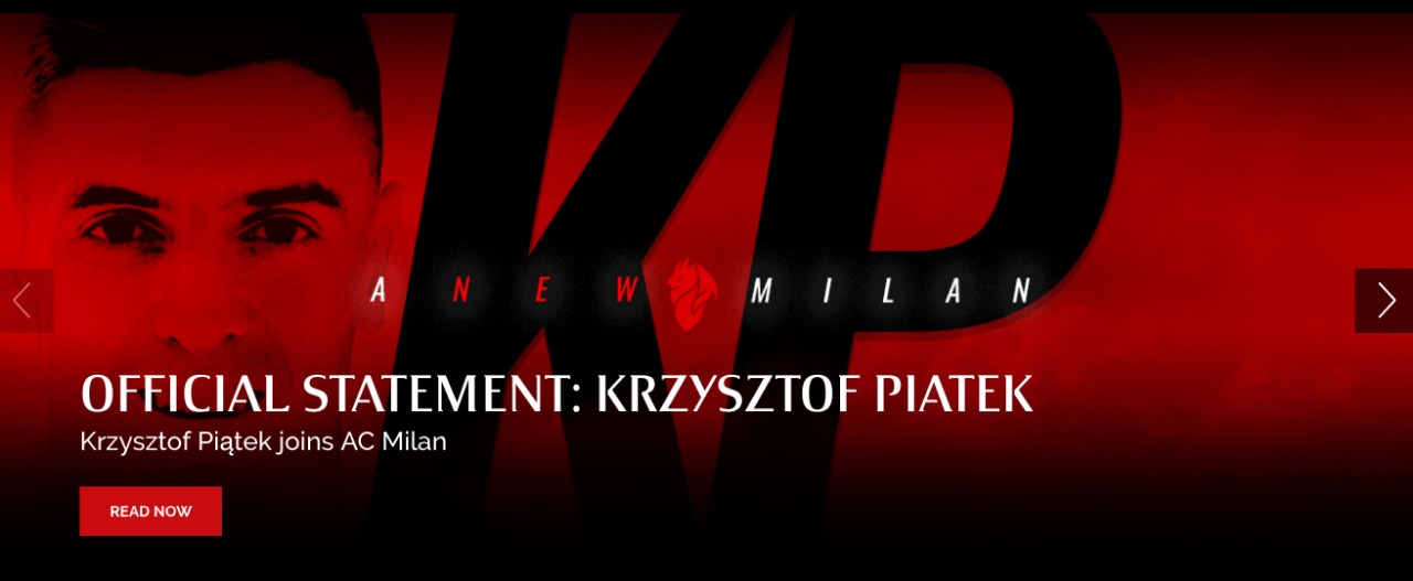 ¡'Rossoneri' goleador! Milan hace oficial el fichaje de Krzysztof Piatek