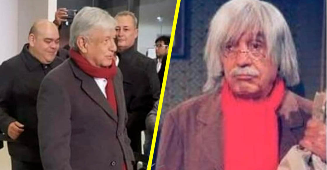 AMLO se vistió como el Doctor Chapatín y sí, ¡llegaron los memes!