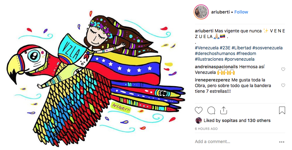 10 increíbles ilustraciones que reflejan lo que hoy vive Venezuela 