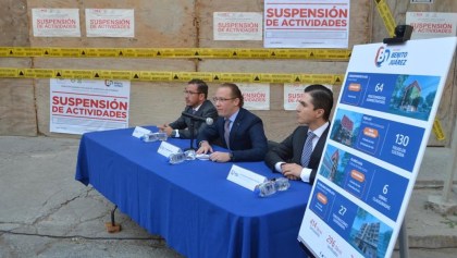 En la alcaldía Benito Juárez fueron sancionadas 414 obras por irregularidades