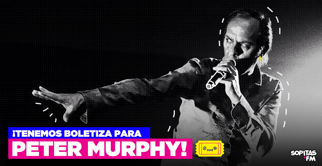 Oh Bela: ¡Tenemos boletos para Peter Murphy en el Teatro Metropólitan!