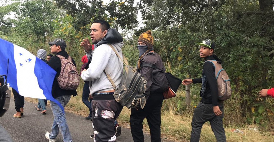 Caravana Migrante ingresó de manera ordenada a territorio mexicano; tendrán visa humanitaria
