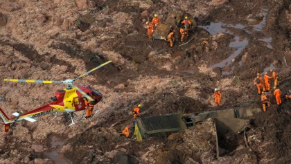 En imágenes: La avalancha de lodo en Brumadinho, Brasil, que dejó cientos de desaparecidos