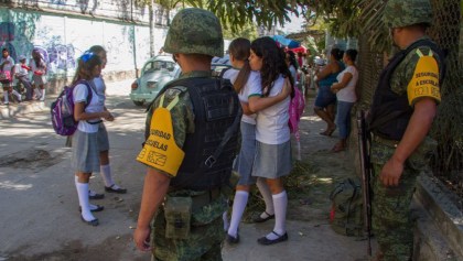 El ejército vigilará el regreso a clases en Acapulco y Chilapa, Guerrero