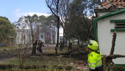 Explosión de coche bomba en Bogotá, Colombia