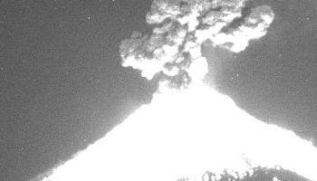 ¡Ya se enojó Don Goyo! Popocatépetl registra fuerte explosión