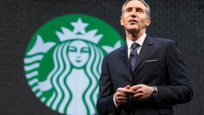 Howard Schultz, exCEO de Starbucks