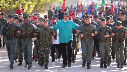 Nicolás MAduro y Ejército de Venezuela
