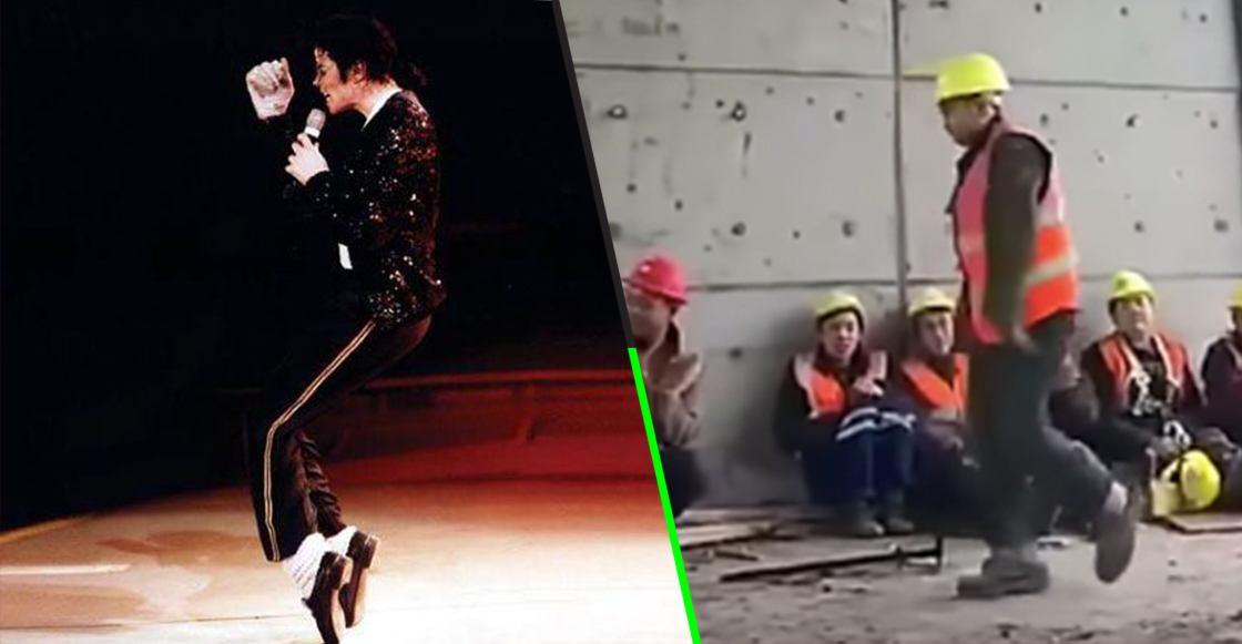 Este obrero se ganó el amor del mundo por bailar igual que Michael Jackson