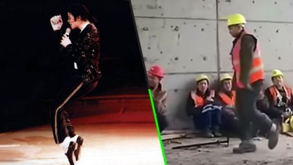 Este obrero se ganó el amor del mundo por bailar igual que Michael Jackson