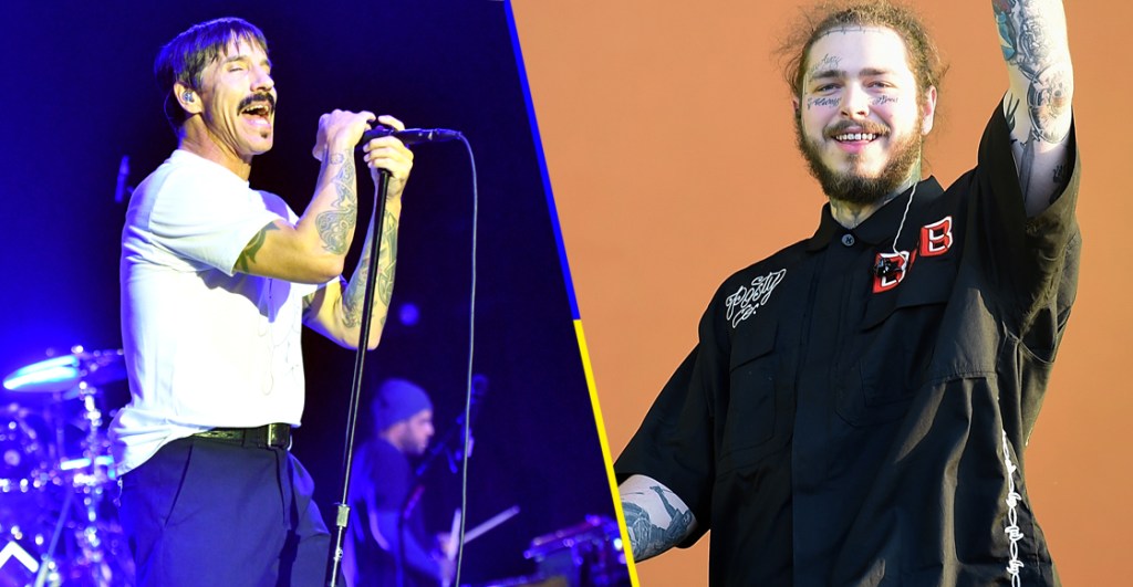 Red Hot Chili Peppers y Post Malone se unirán para los Grammy 2019