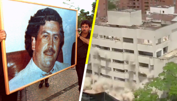 'Adiós' a Escobar: en Medellín, Colombia, demuelen el edificio Mónaco, símbolo del narcoterrorismo