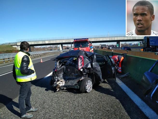 Lo que sabemos del impactante accidente automovilístico de Douglas Costa