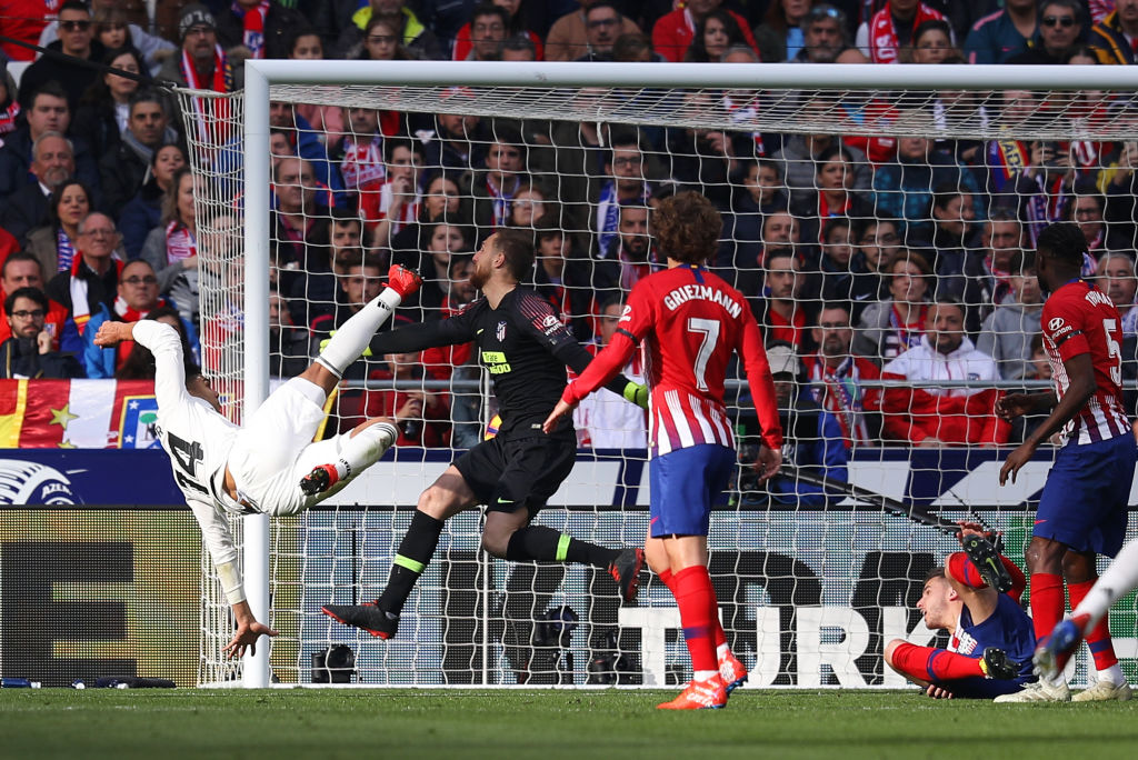 En imágenes el triunfo del Real Madrid en el derbi ante el Atlético de Madrid
