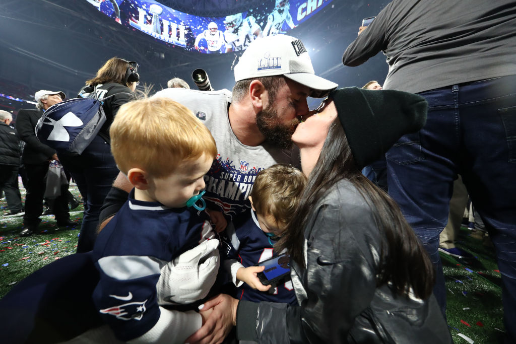 En imágenes: Los mejores momentos del festejo de los Patriots al ganar el Super Bowl LIII