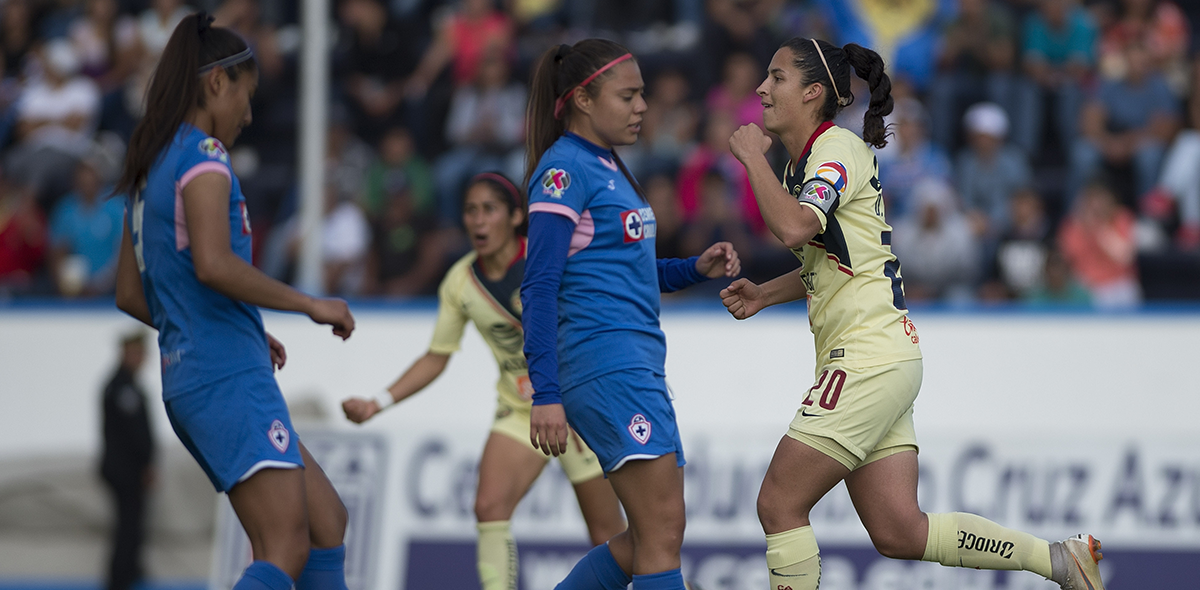 Cruz Azul vs América en la Liga MX Femenil