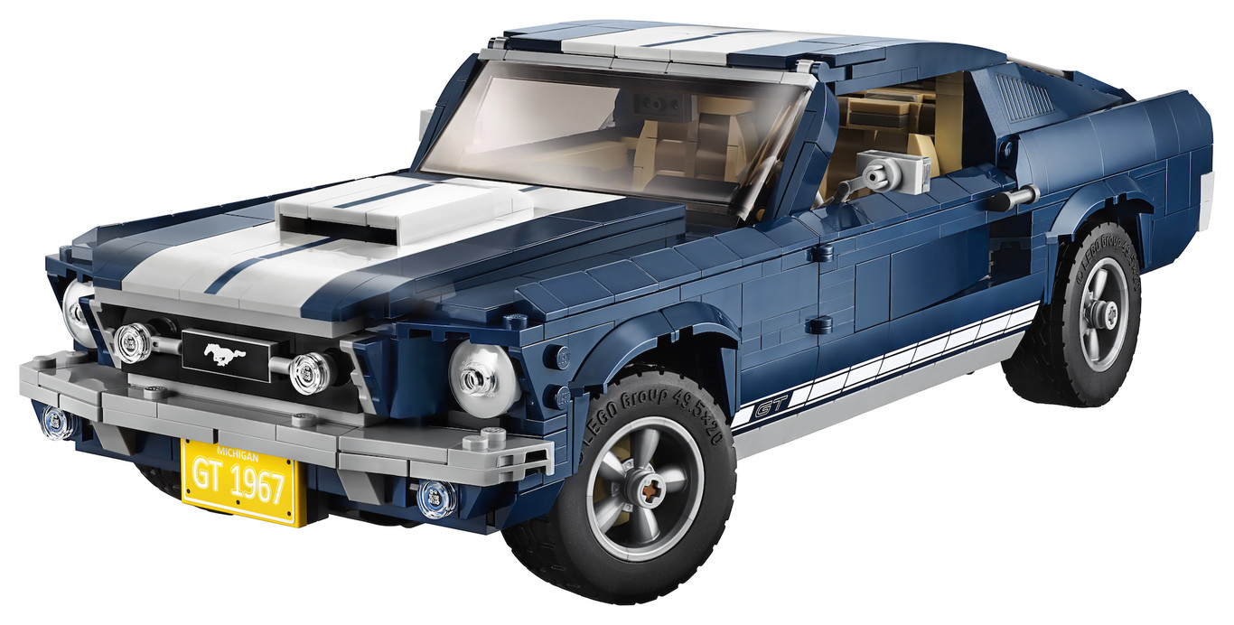 ¡Wow! LEGO hizo una réplica del Mustang 67 para que pases horas armándola