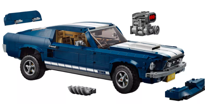 ¡Wow! LEGO hizo una réplica del Mustang 67 para que pases horas armándola