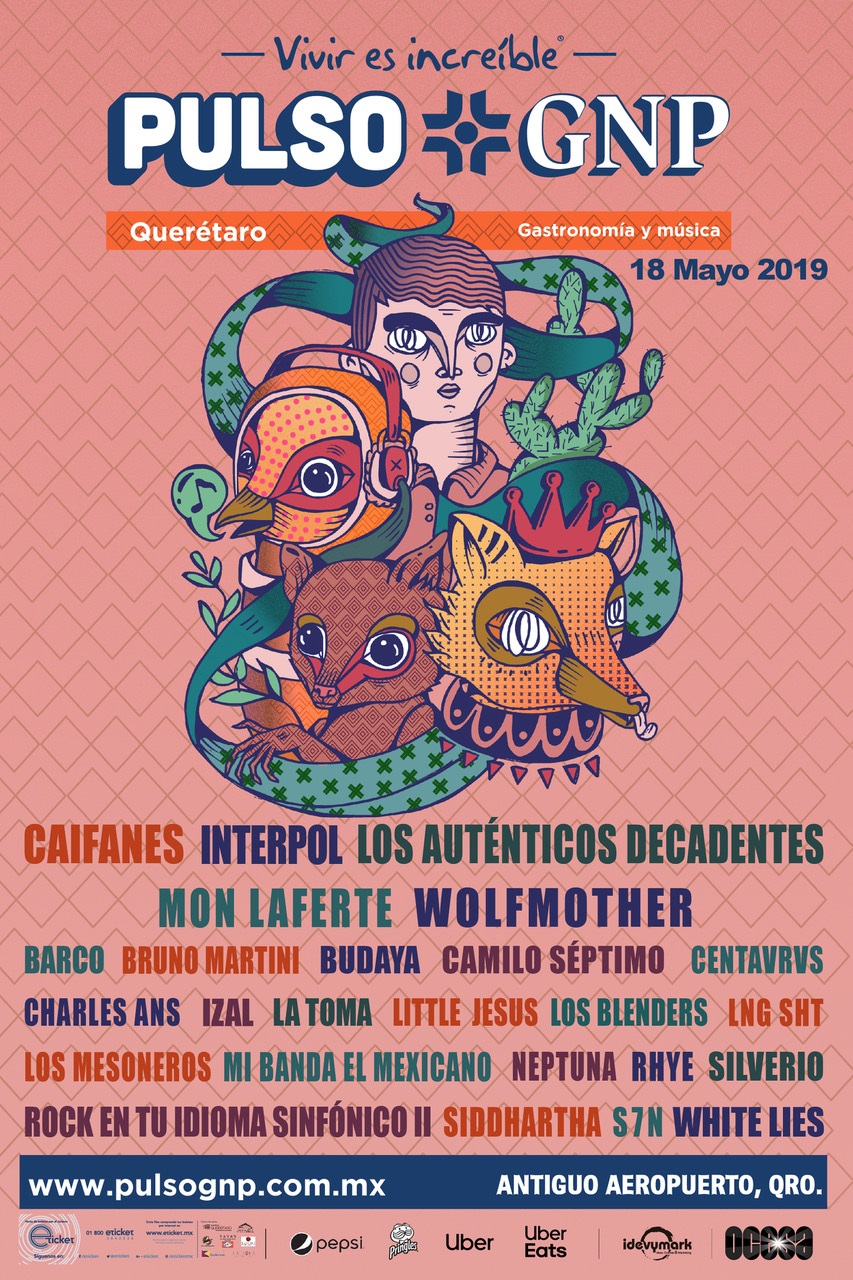 Caifanes, Interpol, Mon Laferte, Wolfmother y más en la segunda edición de festival Pulso