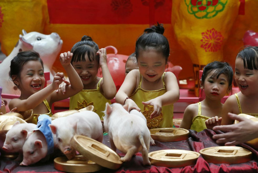 20 fotografías de cómo el mundo recibió el Año Nuevo Chino